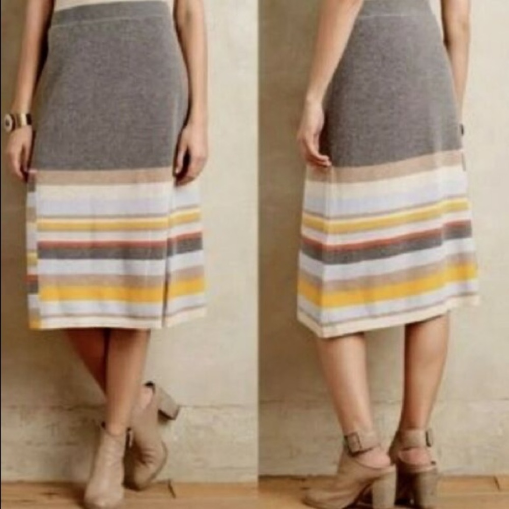 Anthropologie Sweater Skirt by Moth
